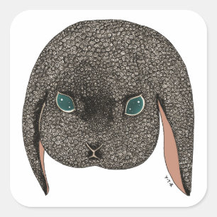 Diamond 2012 vierkante sticker