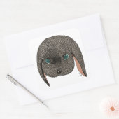 Diamond 2012 vierkante sticker (Envelop)