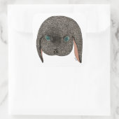 Diamond 2012 vierkante sticker (Tas)