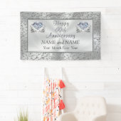 Diamond 60e Jubileum banner met JOUW TEKST (Insitu)