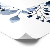 Diamond 60th Wedding Jubileum Welkomstbord Poster (Hoek)