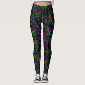Diamond Abstract Pattern Leggings (Voorkant)