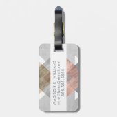 Diamond Align I Bagagelabel (Achterkant verticaal)