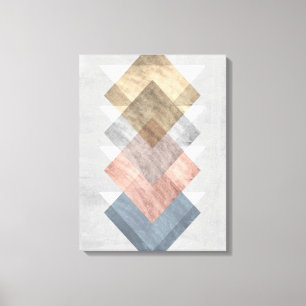Diamond Allign I Canvas Afdruk