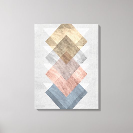 Diamond Allign I Canvas Afdruk (Voorkant)