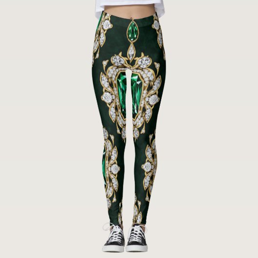 Diamond And Emerald Leggings (Devant)