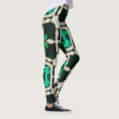 Diamond And Emerald Leggings 2 (Droite)