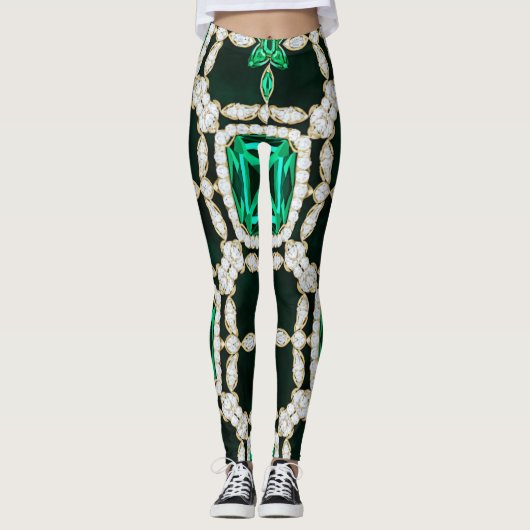 Diamond And Emerald Leggings 2 (Devant)