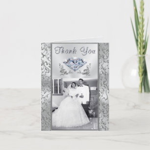 Diamond Anniversary Thank You Cards, Your