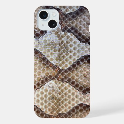 Diamond Back Rattlesnake iPhone Hoesje (Achterkant)