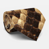 Diamond Back Snake Skin Stropdas (Opgerold)