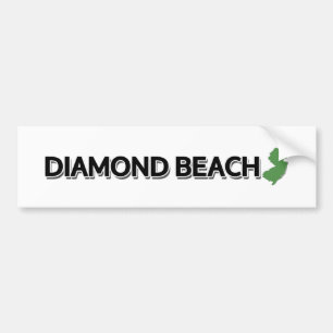 Diamond Beach, New Jersey Bumpersticker
