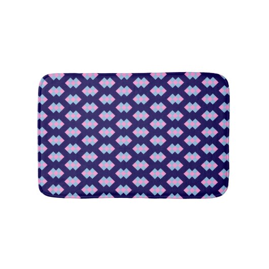 Diamond Blue Bath Mat (Voorkant)