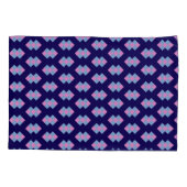 Diamond Blue Pillowcase Kussensloop (Achterkant-Links)