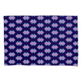 Diamond Blue Pillowcase Kussensloop (Voorkant-Links)