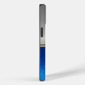 Diamond Blue Sparkle Parrot Bird Lover Case (Achterkant / Rechts)