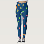 Diamond Blues Leggings (Voorkant)