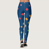 Diamond Blues Leggings (Achterkant)