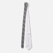 Diamond Bord Check Steel Necktie Stropdas (Achterkant)