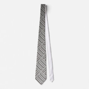Diamond Bord Faux Pattern Stropdas