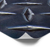 Diamond bord Foto Poster (Hoek)