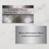 Diamond Bord Metal Kijk Visitekaartjes (Voorkant / Achterkant)