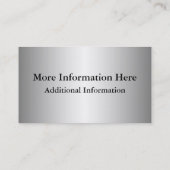 Diamond Bord Metal Kijk Visitekaartjes (Achterkant)