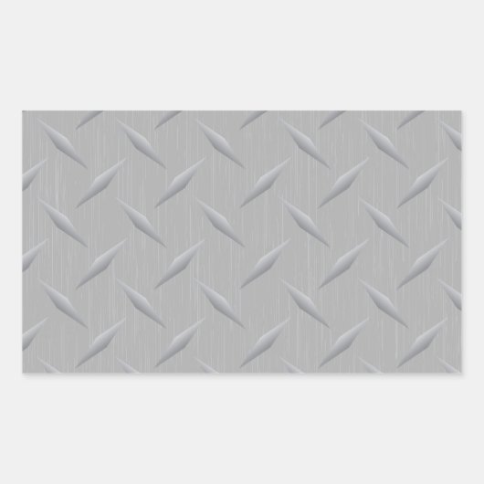 Diamond Bord Rechthoekige Sticker (Voorkant)