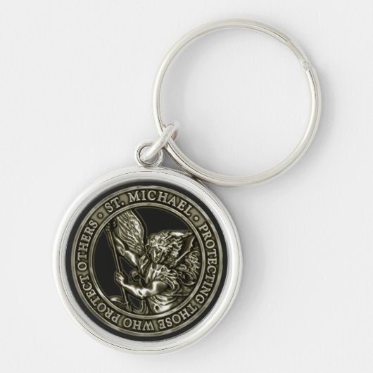 Diamond Bord & St Mike Sleutelhanger (Voorkant)