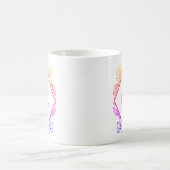 Diamond Botanical Monogram Coffee Mug |Personalize (Centre)