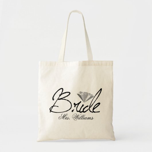 Diamond Bride Tote Bag (Voorkant)
