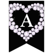 Diamond bruiloft foto van 60 jaar zwart vlaggetjes (Derde vlag)