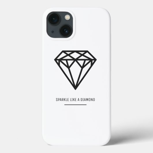Diamond Case-Mate iPhone Case (Achterkant)