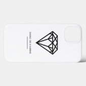 Diamond Case-Mate iPhone Case (Achterkant (horizontaal))