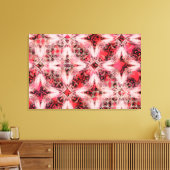 Diamond Chains Patroon Canvas Afdruk (Insitu (Woonkamer))