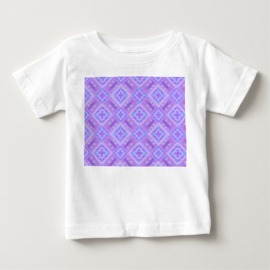 Diamond Check Patchwork - Lila Blauw 1 (Voorkant)