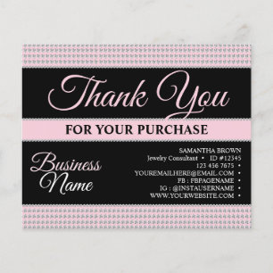 Diamond Circle Dank u roze