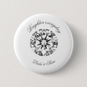 Diamond Classic Round Brighter samen 2026 - Ronde Button 5,7 Cm