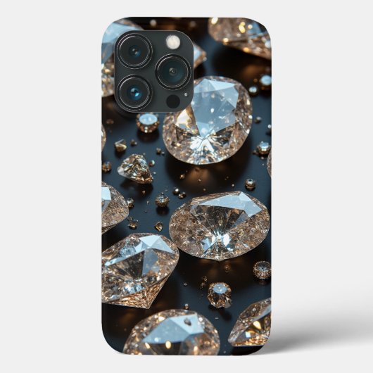 Diamond coque iphone a l'air d'un vrai diamant lux (Verso)