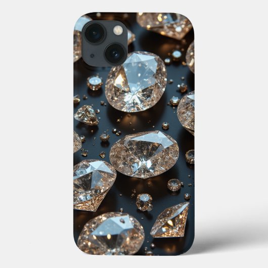 Diamond coque iphone a l'air d'un vrai diamant lux (Verso)