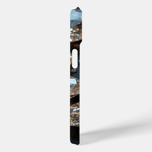 Diamond coque iphone a l'air d'un vrai diamant lux (Verso / Droite)