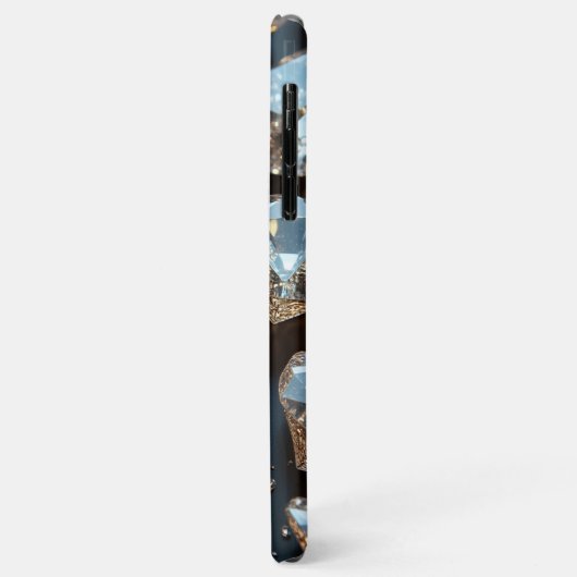 Diamond coque iphone a l'air d'un vrai diamant lux (Dos/Gauche)