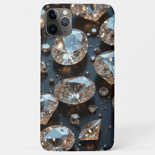 Diamond coque iphone a l'air d'un vrai diamant lux (Dos)