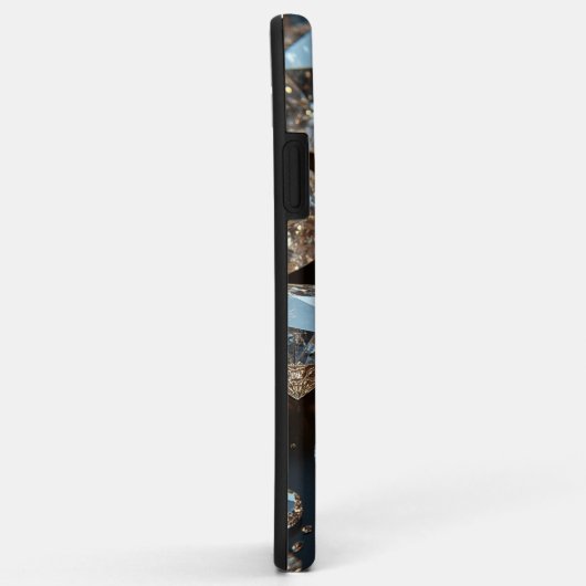 Diamond coque iphone a l'air d'un vrai diamant lux (Dos/Droite)