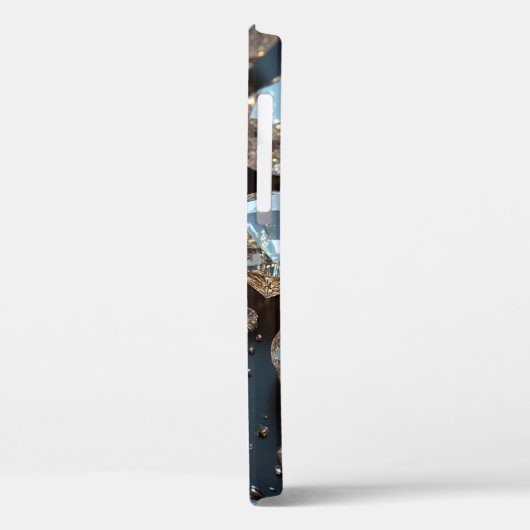 Diamond coque iphone a l'air d'un vrai diamant lux (Verso / Gauche)