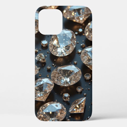 Diamond coque iphone a l'air d'un vrai diamant lux (Verso)