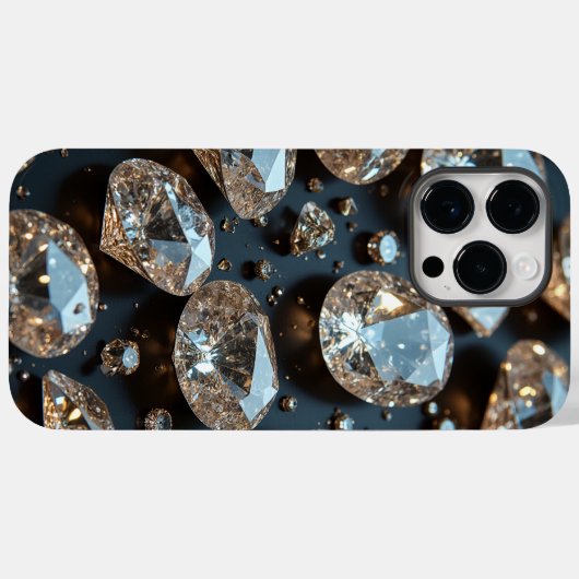 Diamond coque iphone a l'air d'un vrai diamant lux (Verso (horizontal))