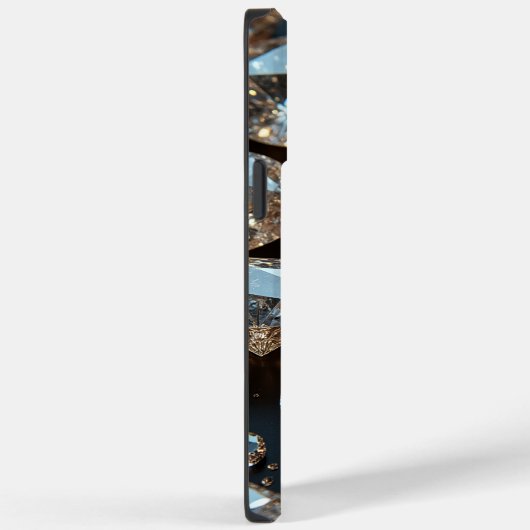 Diamond coque iphone a l'air d'un vrai diamant lux (Verso / Droite)