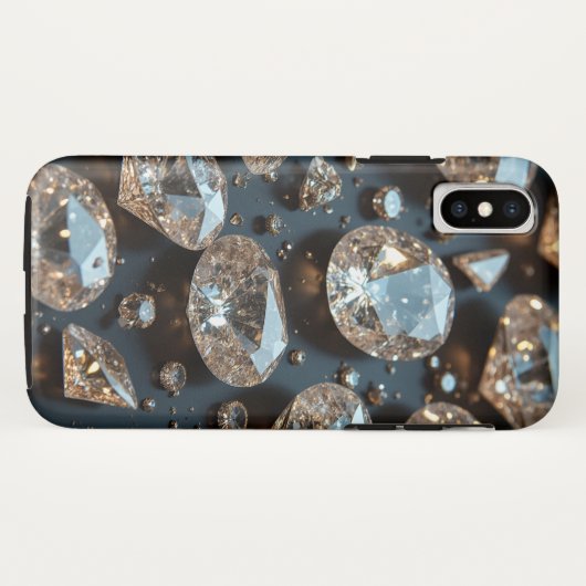 Diamond coque iphone a l'air d'un vrai diamant lux (Dos (Horizontal))