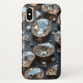 Diamond coque iphone a l'air d'un vrai diamant lux (Dos)